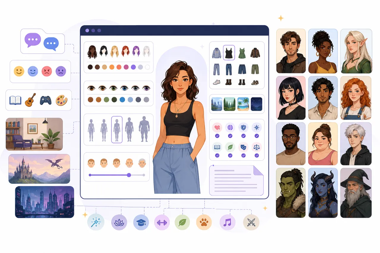Character Creation and Customization Options