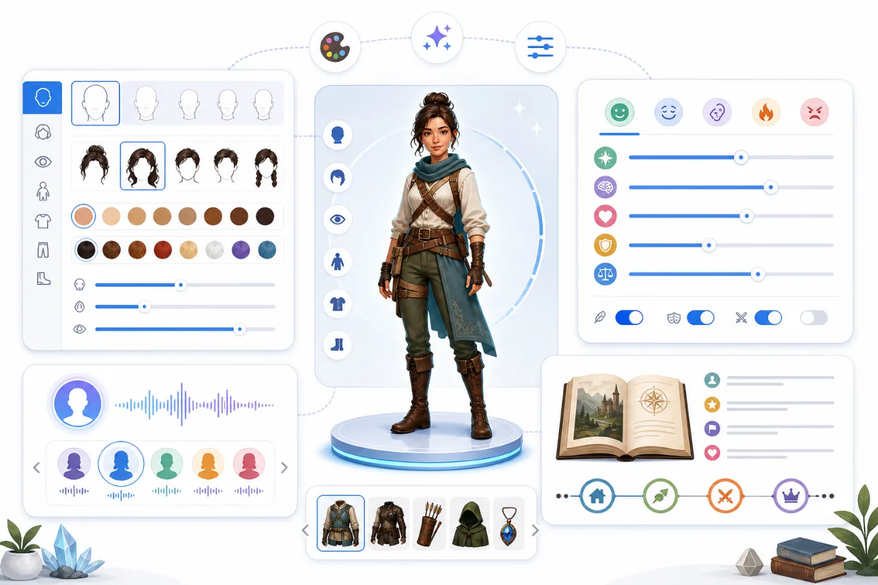 Customization Depth and Character Creation