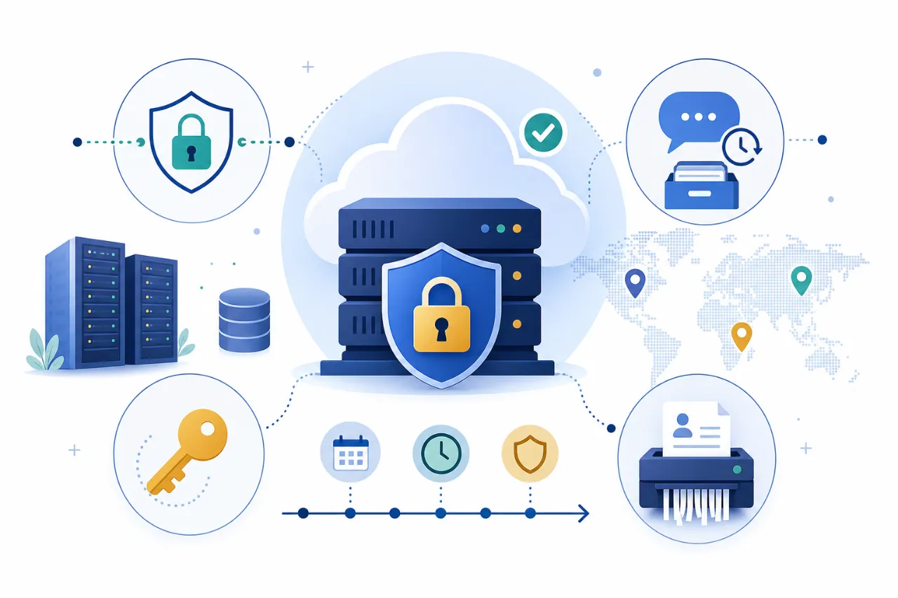 Data Privacy, Encryption, and What Gets Stored