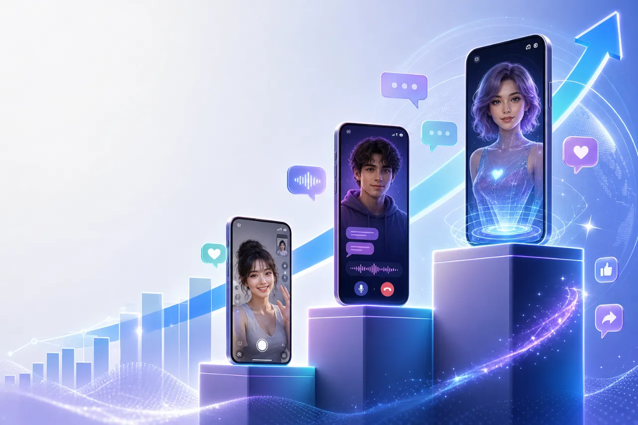 Fastest-growing AI companion platforms of 2026
