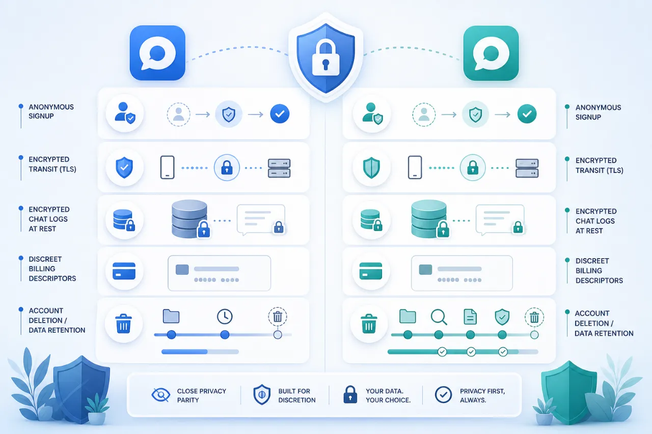Privacy, data retention, and account anonymity