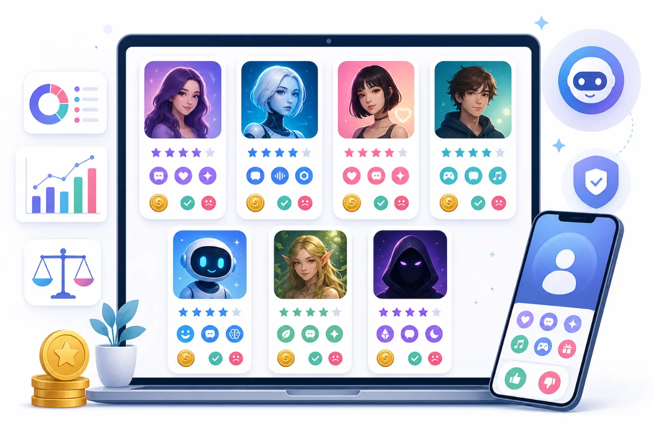 Snapshot of the Top 7 Apps Tested